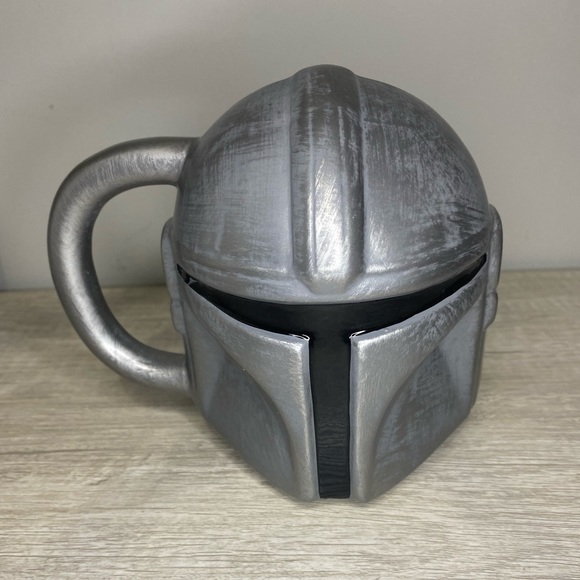 Star Wars Kitchen Star Wars The Mandalorian Helmet Mug Bioworld